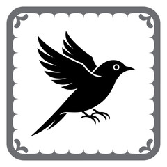 Stylish Bird Silhouettes for Branding