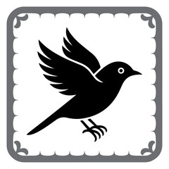 Stylish Bird Silhouettes for Branding