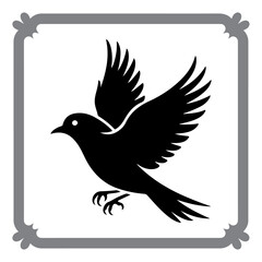 Birds in Flight and Rest – Graphic Set