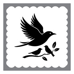 Flying Birds and Perch Poses Collection