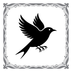 Avian Silhouettes for Print and Web
