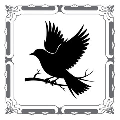 Classic Bird Shapes for Digital Art