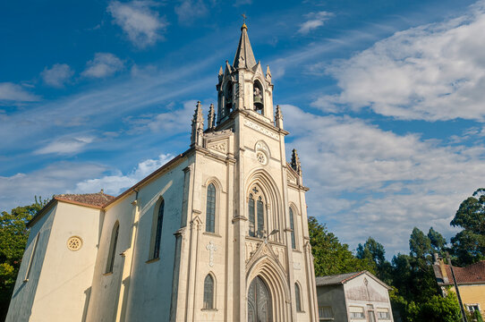 Church of San Jose de Limodre in Fene, La Coru&ntilde;a, Galicia, Spain