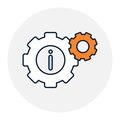 Load Calculator Icon. Weight Computation, Utility Tool. Illustration for Transport and Capacity Management Concept.