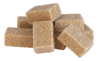 Morceaux de sucre roux