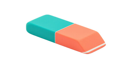 Isolated Two-Toned Eraser