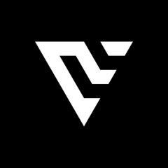 letter V logo © rohmat
