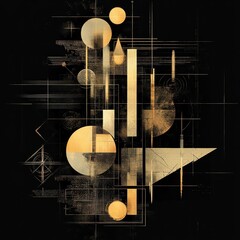 Candlestick chart, geometric, shapes and patterns