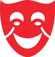 vector illustration of a smile