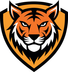 tiger head vector