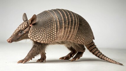 Obraz premium Armadillo on studio background 