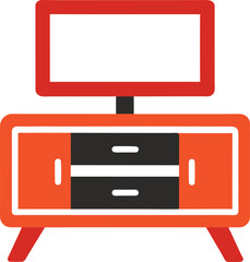 vector illustration of computer