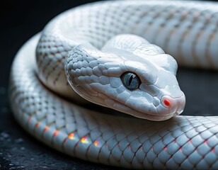 Albino Cobra
