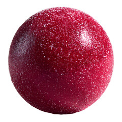 Obraz premium Red Sugary Sphere, Closeup