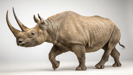 Obraz premium Arsinoitherium on studio background 
