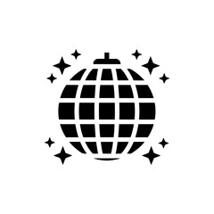 Glitter Ball with Reflective Tiles Icon