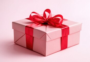 Wrapped Gift with Ribbon