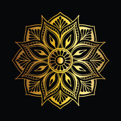 Premium Vector | Luxury mandala background with golden arabesque pattern arabic islamic east style