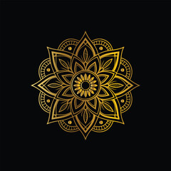 Premium Vector | Luxury mandala background with golden arabesque pattern arabic islamic east style