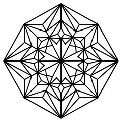 Geometric Diamond Design  Pattern