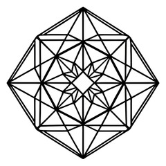 Geometric Diamond Design  Pattern