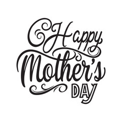 line art of mother day abstract minimal illustration