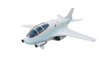 Futuristic Aircraft Design: High-Tech Jet Concept