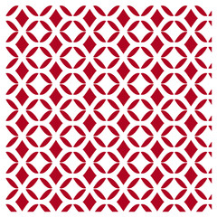 seamless geometric pattern with hearts, geometric repeating pattern with a diamond and circular motif