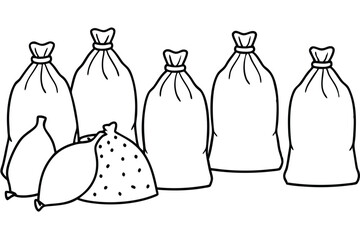 Sustainable Farming Fertilizer Icons Set