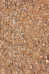 Gravel and soil texture background
