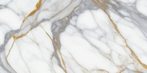 Fototapeta premium Abstract White and Gold Line Pattern with Elegant Flowing Design, Ideal for Sophisticated Backgrounds, Mobile Covers, and High-End Tiles