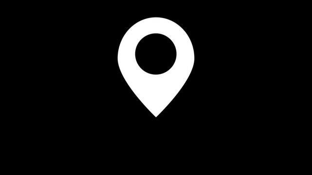 Pin symbol Indicates the location of the GPS map.