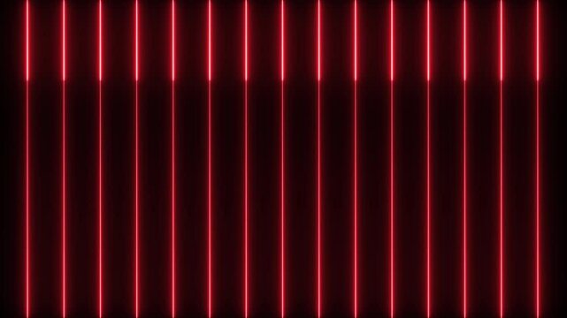 Glowing neon line animatiom on black background. Abstract Light Effect Element Design