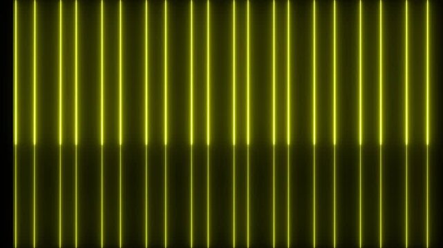 Glowing neon line animatiom on black background. Abstract Light Effect Element Design