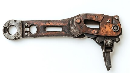 Rusty Industrial Metal Part Detail.