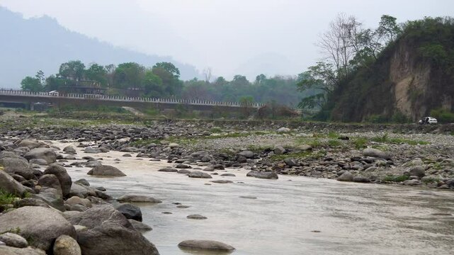 Water rapids of Assam Bhairabkunda location in Udalguri 1
