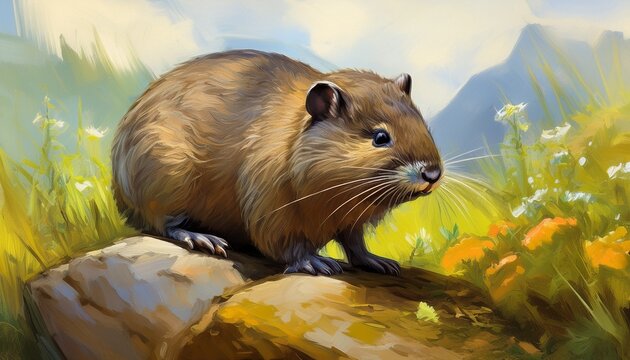 &Ouml;lgem&auml;lde Lemming