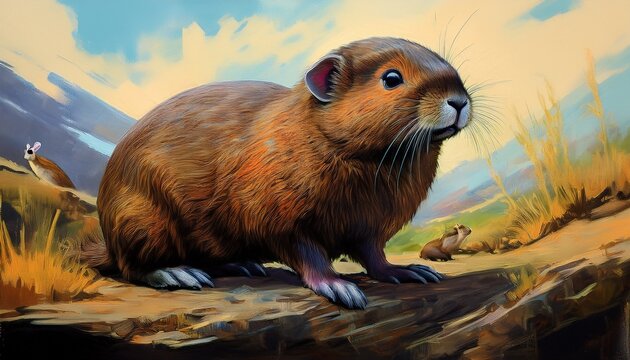 &Ouml;lgem&auml;lde Lemming