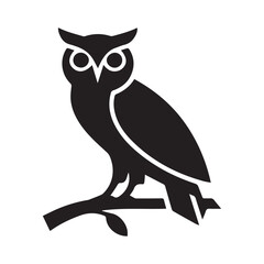 vector illustration of a owl