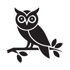 vector illustration of a owl