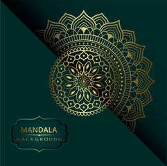 Creative luxury decorative mandala background