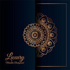 Creative luxury decorative mandala background