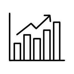 Growth chart business graph diagram statistics data analysis report infographic presentation success