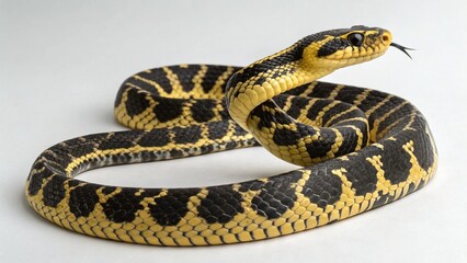 Obraz premium Asp on studio background 