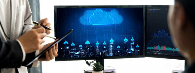 Cloud computing software for brisk remote work and personal data storage