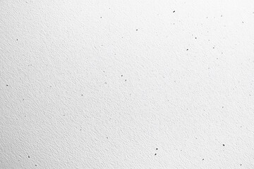 White Paper Texture with Black Spots, Rough Surface Pattern, Abstract Material