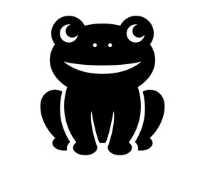 Black frog icon