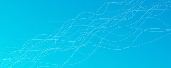 Abstract gradient background with wave beams