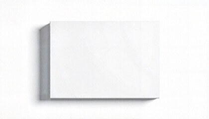 Blank social media post in minimalist design, creative simplicity