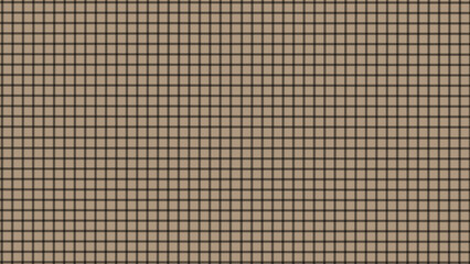 Brown and black plaid fabric texture background. Plaid classic checkered seamless pattern.